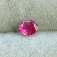 0.28Ct Натуральный Розовый Турмалин 4.9*3.9мм (овал)