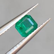 0.64Ct Натуральный Изумруд 5.2*4.6мм Октагон (Класса АА +) Видео