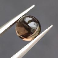 1.7Ct Натуральный раухтопаз 7.2мм круг кабошон 