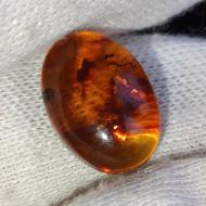2.6Ct Натуральный Балтийский Янтарь овал кабошон14*10мм