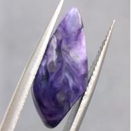 7.4Ct Натуральный необработанный Чароит 21.5*9.5мм
