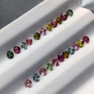 0.14Ct Драгоценный камень Турмалин 3.2мм (цена за 1шт)