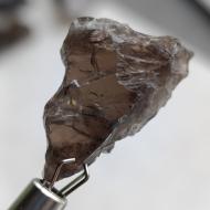 10.7Ct Натуральный Раухтопаз без огранки 24*14мм