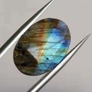 11.7Ct Натуральный лабрадорит (спектролит) 20*14мм 