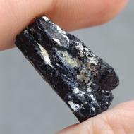 21CT Необработанный черный Турмалин шерл 24*12мм (без огранки) 