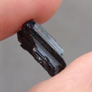 3.5CT Необработанный черный Турмалин шерл 15.3*7.7мм (без огранки) 