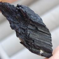 36.4CT Необработанный черный Турмалин шерл 20.3*17мм (без огранки) 