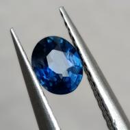 0.34Ct Натуральный полихромный Royal blue сапфир класса АА+ 4.7*3.8мм овал 