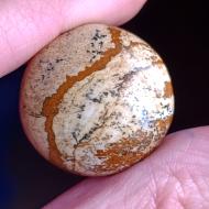 45Ct Натуральная пустынная пейзажная Яшма 26.5мм