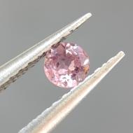 0.16CT Натуральний ніжно-рожевий турмалін 3.3мм (круг)
