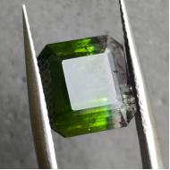 Exclusive! 5.92CT Великий натуральний Поліхромний Турмалін 10.5мм (октагон) Сертифікат