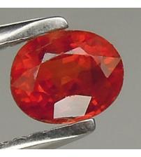 0.82CT 100%NATURAL САПФИР ПАДПАРАДЖА
