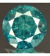 0.47Ct Натуральный голубой бриллиант 4.8мм с Сертификатом IGR (Vivid Royal Blue)