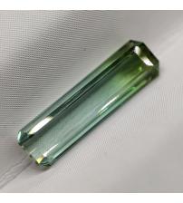 1.04CT Натуральный голубо-зеленый турмалин 11.3*3.2мм (октагон)