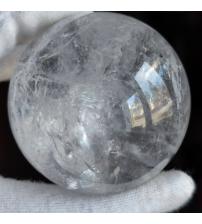 155Ct Натуральный Горный Хрусталь (белый кварц) 25мм шар
