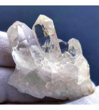 202.8Ct Коллекционный Натуральный Горный Хрусталь кристалл 42.3*43мм 