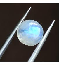3.65Ct Натуральний місячний камінь (Адуляр) 10мм круг кабошон