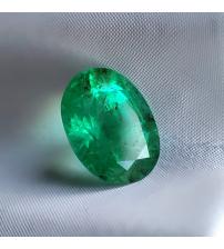 0.74Ct Натуральний Смарагд АА++ 6.5*5мм Овал (Відео)