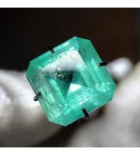 4.1Ct Premium Gem Натуральний Смарагд октагон 10мм (Класу АА+) Сертифікат