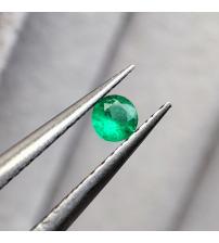 0.12Ct Натуральний Смарагд Класу АА++ 3мм круг 