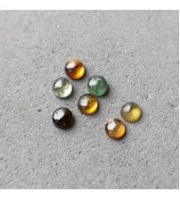 0.28Ct Натуральний Турмалін 3.9мм кабошон 