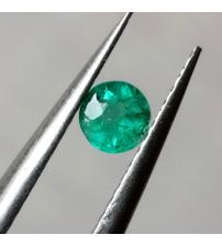 0.3Ct Натуральний смарагд 4мм круг (Класу А+) Відео