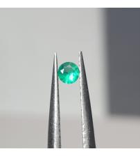 0.085Ct Смарагд натуральний Класу АА++ 3мм круг 