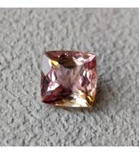 0.62CT Натуральний рожевий поліхромний турмалін 5мм кушон