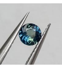 0.42Ct Натуральний поліхромний сапфір 4.6мм (Відео) Сертифікат 