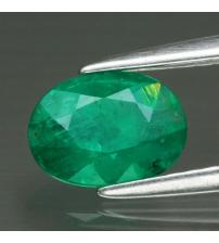 0.63Ct Натуральний Смарагд 7*5.3мм овал (Класу АА +)