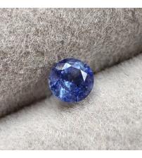 0.44Ct Натуральний синьо-блакитний сапфір 4мм круг 