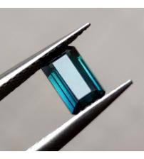 0.72CT Натуральний Турмалін синьо-блакитний (індіголіт) 7.8*4.4мм (октагон) 