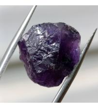 15.6Ct Натуральный необработанный аметист 17.3*14.7мм