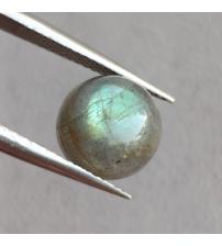 3.85Ct Натуральный лабрадорит 10мм круг кабошон