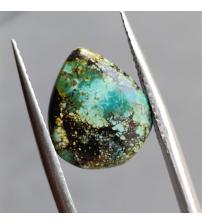 5.3Ct Натуральна Аризонська Бірюза 13.5*11.4мм (не пресована), груша кабошон 