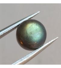 5.3Ct Натуральный лабрадорит 10мм круг кабошон