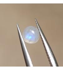 0.94Ct Натуральний місячний камінь (Адуляр) 5.2мм круг кабошон