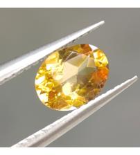 0.9Ct Натуральний цитрин 8*6мм овал 