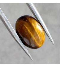 5.5Ct Натуральный Тигровый глаз овал кабошон 14*10мм