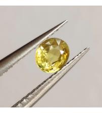 0.5Ct Натуральний Жовтий поліхромний Сапфір 5*4.1мм овал Відео 