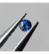 0.042Ct Яркий Васильково-синий кашмирский сапфир 2мм круг 