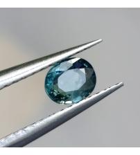 0.46Ct Натуральный полихромный Цейлонский сапфир 5.2*4.3мм овал 
