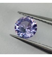 0.48Ct Редкий Colour Change лавандово-фиолетовый сапфир 5мм (Видео)
