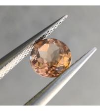 1.02Ct Натуральний жовтий Імперіал Топаз 6мм (круг) 