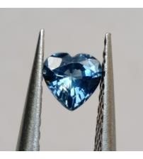 0.32Ct Натуральный полихромный Цейлонский сапфир сердце 4мм ААА++
