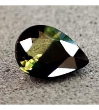 0.52Ct Натуральный Bi-color Сапфир груша 6*4.5мм (Видео)