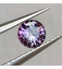 0.59Ct Редкий Colour Change фиолетовый сапфир 5.1мм (Видео)