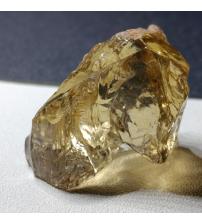 113Ct Коллекционный Натуральный цитрин без огранки 36*25мм