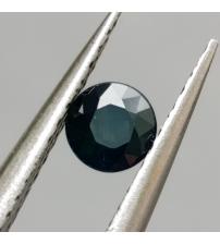 0.48Ct Натуральный тёмно-синий сапфир 4мм круг (Видео) 0.48Ct Натуральный тёмно-синий сапфир 4мм круг (Видео)