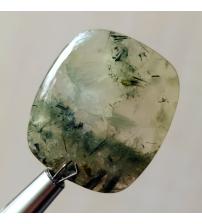 44.6Ct Коллекционный Натуральный Пренит 30*26мм 44.6Ct Коллекционный Натуральный Пренит 30*26мм